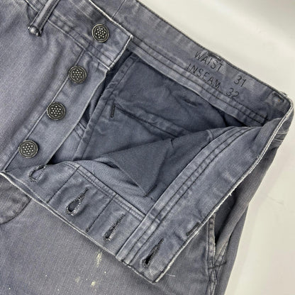 RRL ダブルアールエル グレー ダブルニー ペインターデニムパンツ ボトムス