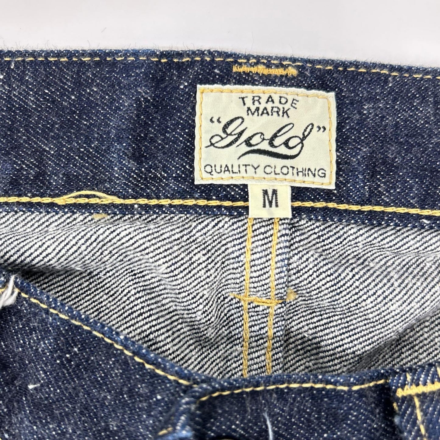 TOYO ENTERPRISE COMPANY LTD. 東洋エンタープライズ 【GOLD】GL42427A インディゴ 11.5oz. SELVAGE DENIM 5POCKET WIDE PANTS ボトムス