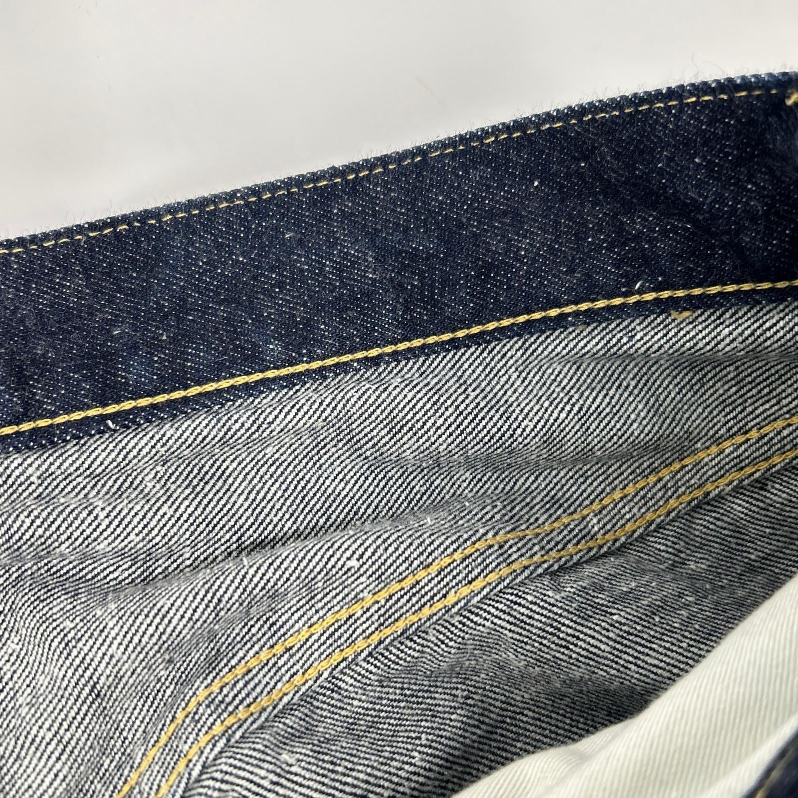 TOYO ENTERPRISE COMPANY LTD. 東洋エンタープライズ 【GOLD】GL42427A インディゴ 11.5oz. SELVAGE DENIM 5POCKET WIDE PANTS ボトムス