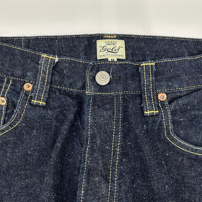TOYO ENTERPRISE COMPANY LTD. 東洋エンタープライズ 【GOLD】GL42427A インディゴ 11.5oz. SELVAGE DENIM 5POCKET WIDE PANTS ボトムス