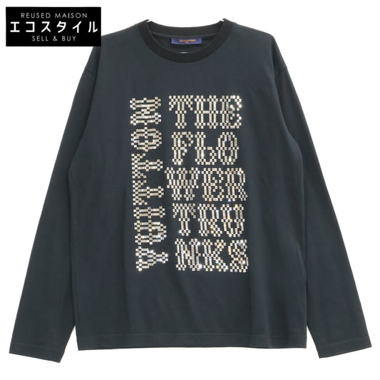 LOUIS VUITTON ルイヴィトン 【美品/国内正規/24年製】RM241M SQ6 HQY34W エンベリッシュド ロングスリーブ ニットソー トップス