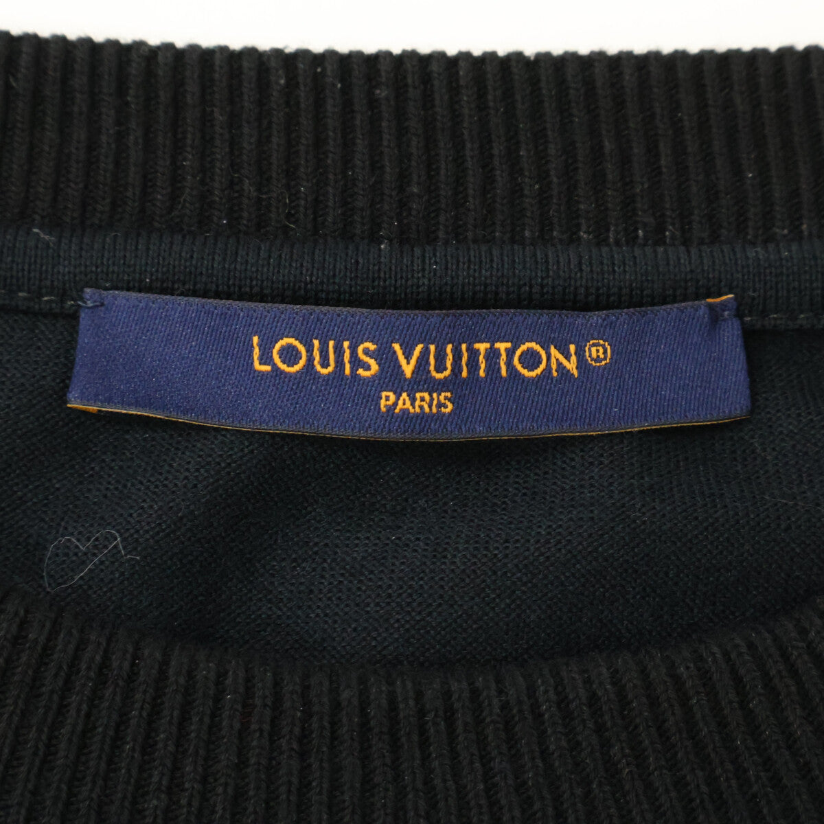 LOUIS VUITTON ルイヴィトン 【美品/国内正規/24年製】RM241M SQ6 HQY34W エンベリッシュド ロングスリーブ ニットソー トップス