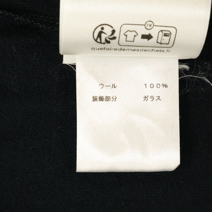 LOUIS VUITTON ルイヴィトン 【美品/国内正規/24年製】RM241M SQ6 HQY34W エンベリッシュド ロングスリーブ ニットソー トップス