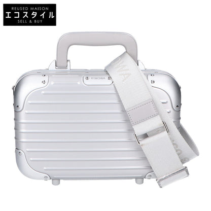 RIMOWA リモワ 930.90.00.1 アルミニウム x フルグレインレザー Original/オリジナル クロスボディバッグ19 ショルダーバッグ