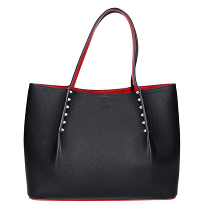 CHRISTIAN LOUBOUTIN クリスチャンルブタン 3205192 CABAROCK SMALL/カバロック スモール カーフスキン スパイクスタッズ トートバッグ