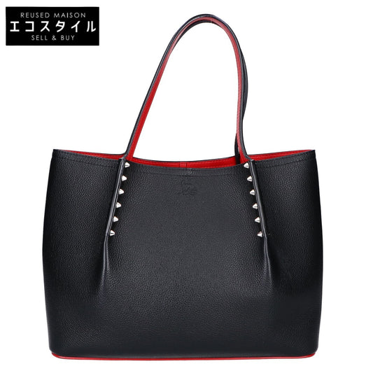 CHRISTIAN LOUBOUTIN クリスチャンルブタン 3205192 CABAROCK SMALL/カバロック スモール カーフスキン スパイクスタッズ トートバッグ