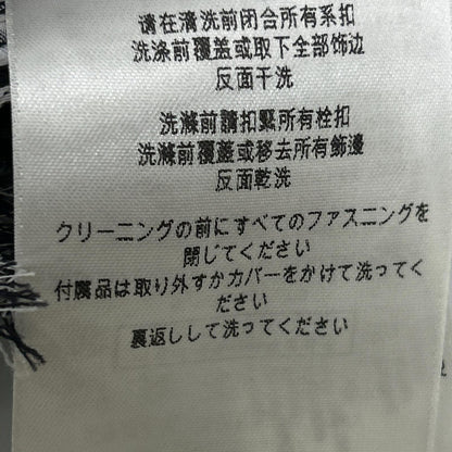 BURBERRY バーバリー 8083009 ブラック×ホワイト ポリエステル ハウンドトゥース ベルテッドショートラップスカート スカート
