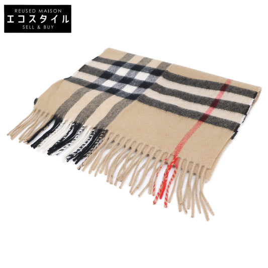 BURBERRY バーバリー 【美品/国内正規】25AW 8076576/73L チェック カシミアスカーフ マフラー