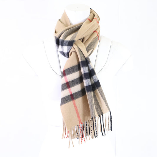 BURBERRY バーバリー 【美品/国内正規】25AW 8076576/73L チェック カシミアスカーフ マフラー