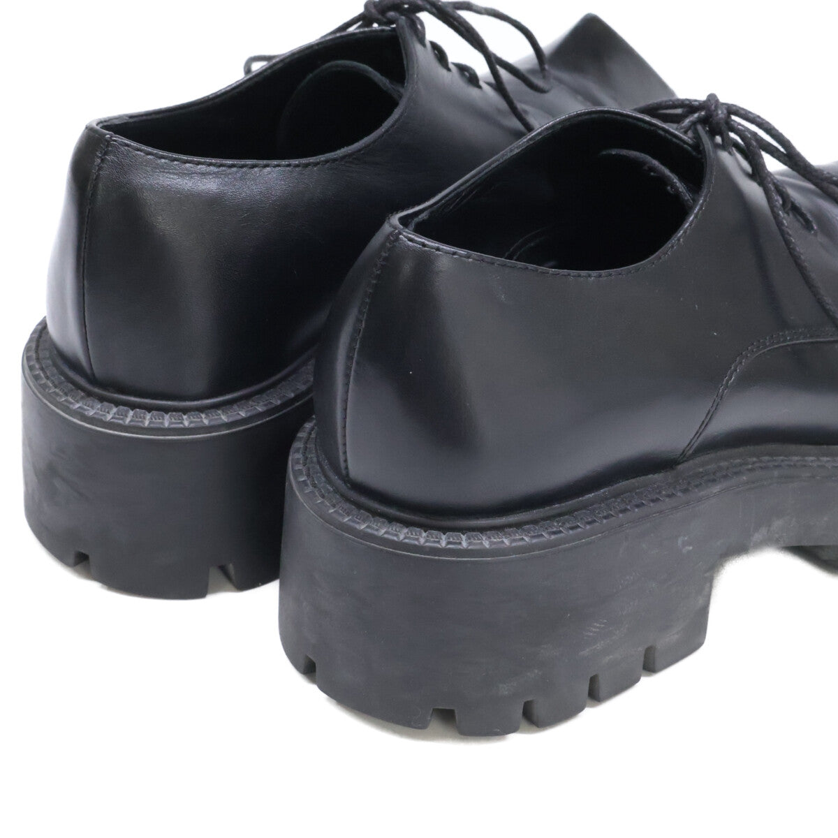 BALENCIAGA バレンシアガ 755667 RHINO リノ スクエアピラミッドトゥ ダービー シューズ シューズ