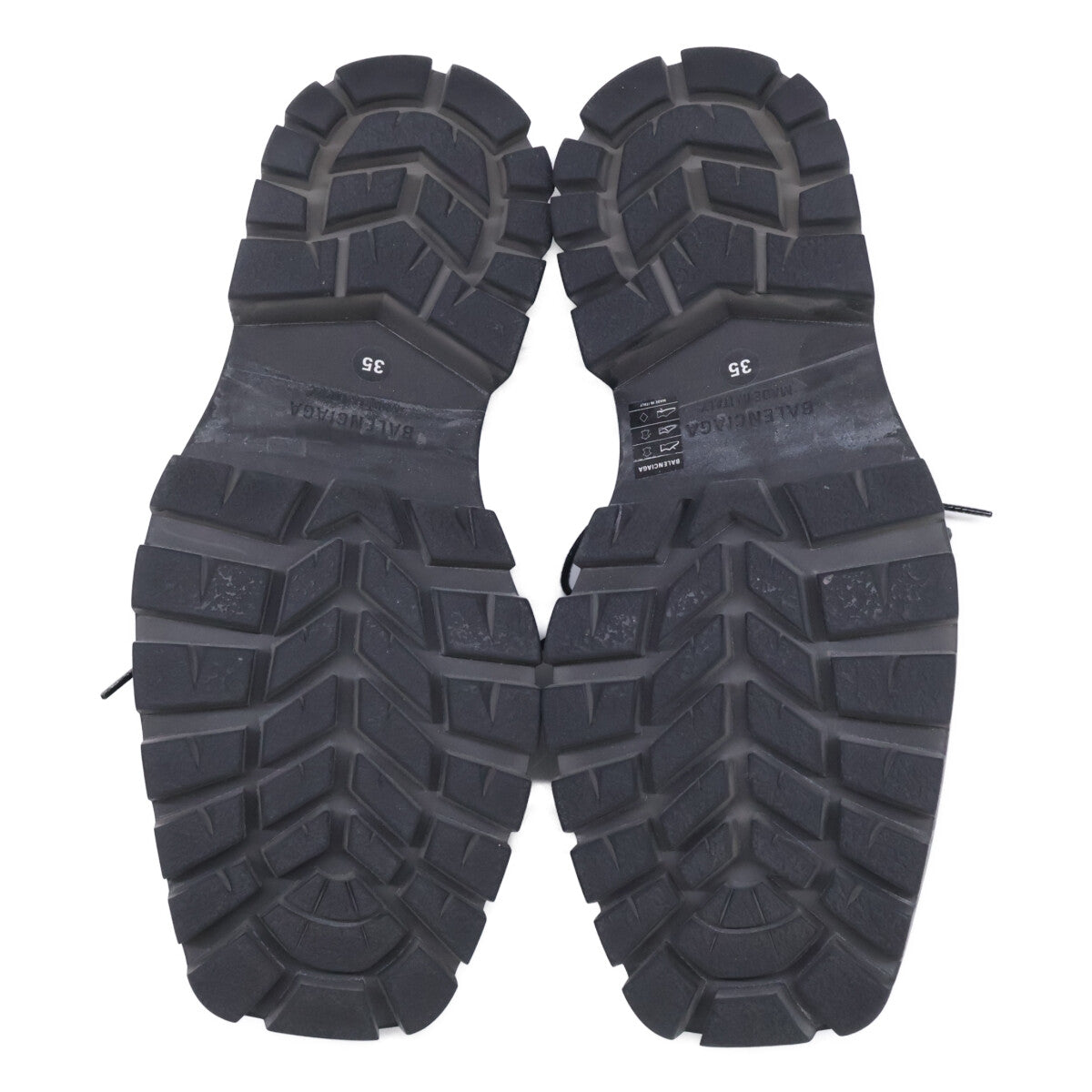 BALENCIAGA バレンシアガ 755667 RHINO リノ スクエアピラミッドトゥ ダービー シューズ シューズ