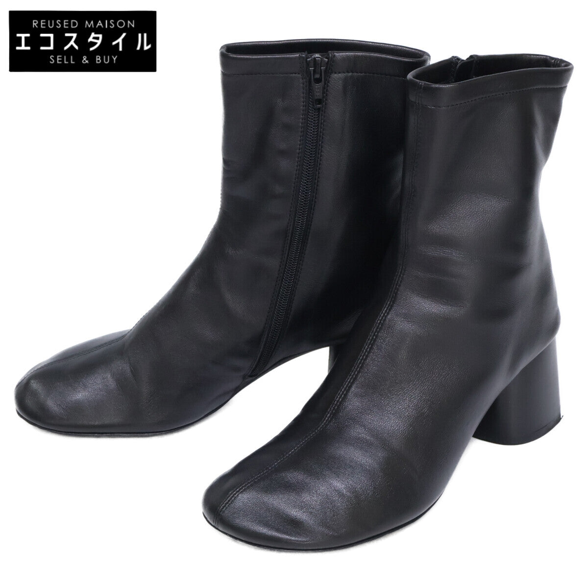BALENCIAGA バレンシアガ 753603 レザー アンクルブーツ シューズ
