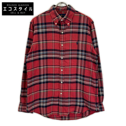 POLObyRalphLauren ポロラルフローレン レッド チェック 長袖ネルシャツ トップス