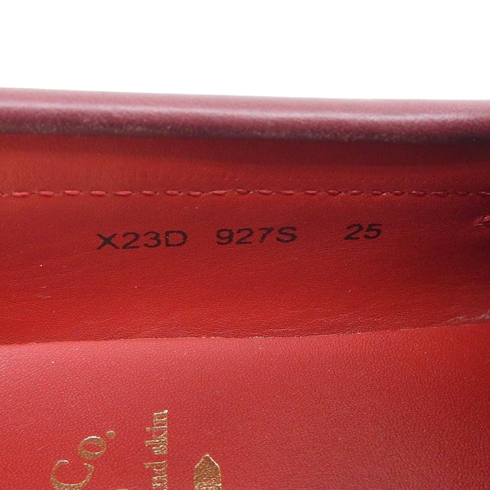 REGAL リーガル Shoe＆Co コインローファー シューズ メンズ レザー バーガンディ 25cm 927S シューズ