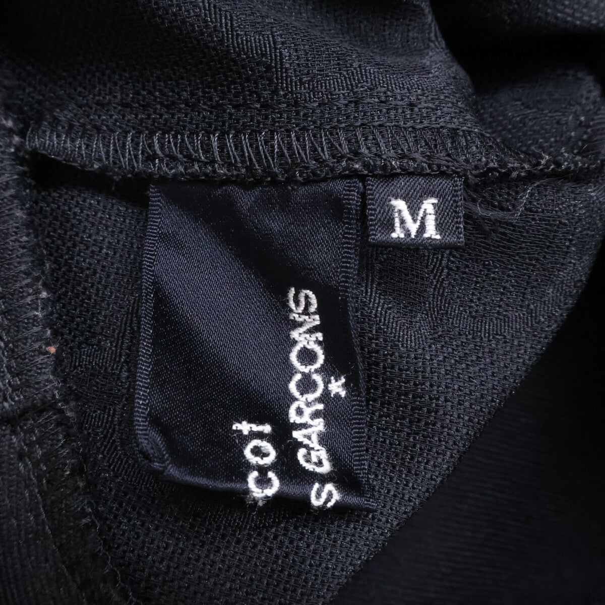 tricotCOMMEdesGARCONS トリココムデギャルソン TR-O005 AD2016 フラワージャガード 丸襟 ワンピース