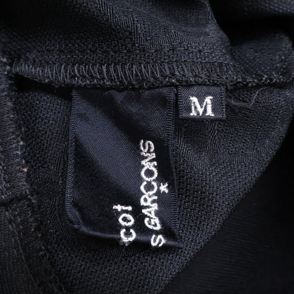 tricotCOMMEdesGARCONS トリココムデギャルソン TR-O005 AD2016 フラワージャガード 丸襟 ワンピース