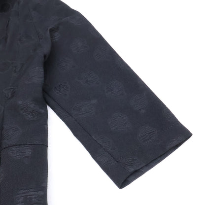 tricotCOMMEdesGARCONS トリココムデギャルソン TR-O005 AD2016 フラワージャガード 丸襟 ワンピース