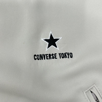 CONVERSE TOKYO コンバーストウキョウ グレー サイドライン ショートトラックジャケット ジャケット