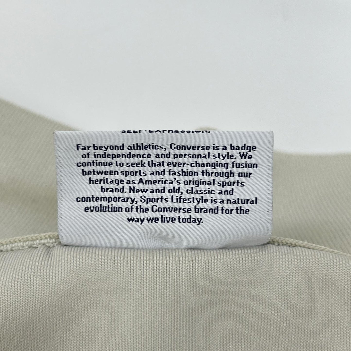 CONVERSE TOKYO コンバーストウキョウ グレー サイドライン ショートトラックジャケット ジャケット