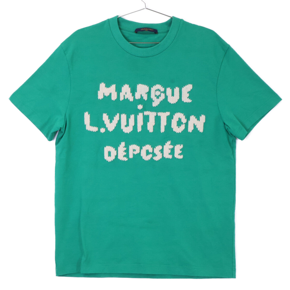 LOUIS VUITTON ルイヴィトン 【国内正規/26年製】RM262MQ NPL HUY41W Marque L. Vuitton Deposee エンブロイダリーシグネチャーTシャツ トップス