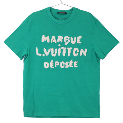 LOUIS VUITTON ルイヴィトン 【国内正規/26年製】RM262MQ NPL HUY41W Marque L. Vuitton Deposee エンブロイダリーシグネチャーTシャツ トップス