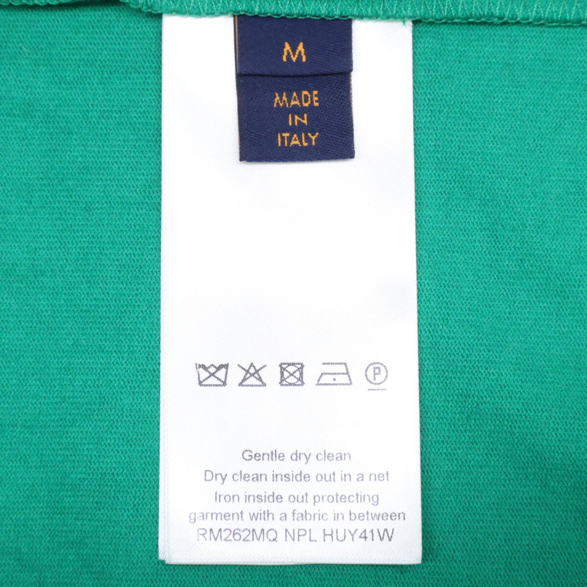LOUIS VUITTON ルイヴィトン 【国内正規/26年製】RM262MQ NPL HUY41W Marque L. Vuitton Deposee エンブロイダリーシグネチャーTシャツ トップス