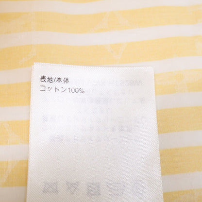 LOUIS VUITTON ルイヴィトン 【美品/国内正規/25年製】RM252MM VWX HTS28W モノグラムストライプ ラバーロゴ 半袖シャツ トップス