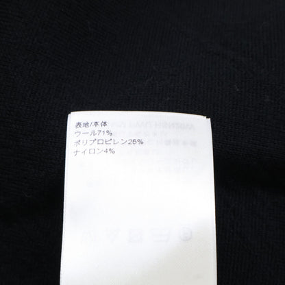 LOUIS VUITTON ルイヴィトン 【美品/国内正規/25年製】RM251MM PWU HSN20W ロゴ刺繍 パールファスナートップ ジップアップ ニットジャケット ジャケット