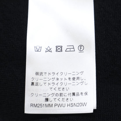 LOUIS VUITTON ルイヴィトン 【美品/国内正規/25年製】RM251MM PWU HSN20W ロゴ刺繍 パールファスナートップ ジップアップ ニットジャケット ジャケット