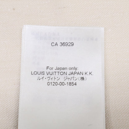 LOUIS VUITTON ルイヴィトン 【美品/国内正規/25年製】RM251M SNB HSS78W ロゴ入りボタン シルク混 半袖シャツ トップス