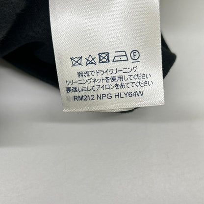 LOUIS VUITTON ルイヴィトン RM212 NPG HLY64W 21AW ブラック エンボスLVロゴ Tシャツ トップス