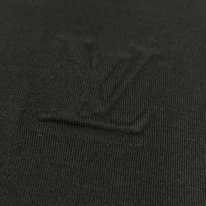 LOUIS VUITTON ルイヴィトン RM212 NPG HLY64W 21AW ブラック エンボスLVロゴ Tシャツ トップス