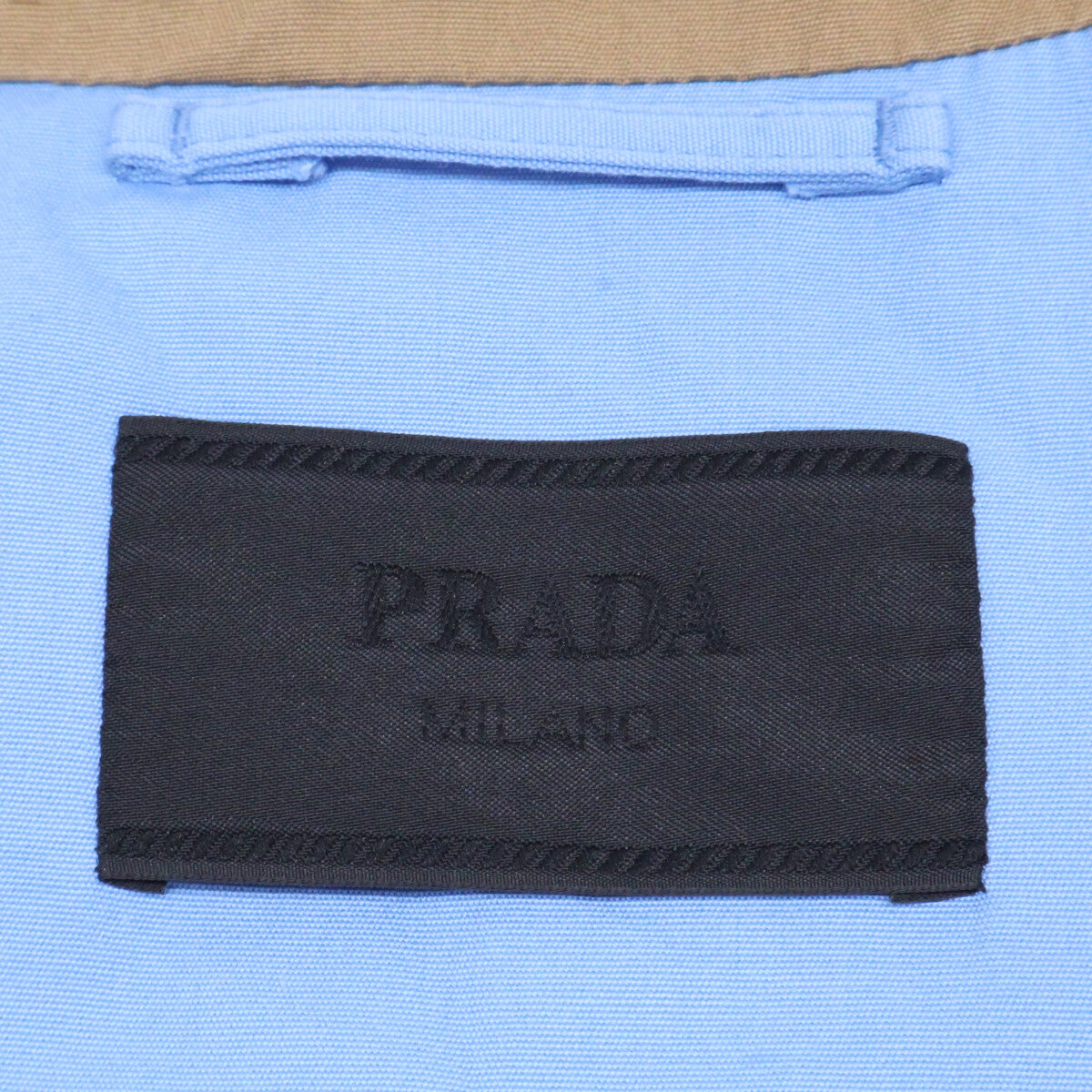 PRADA プラダ 【国内正規/25年製】SGC885 ロゴ刺繍 ジップアップ ブルゾン ジャケット