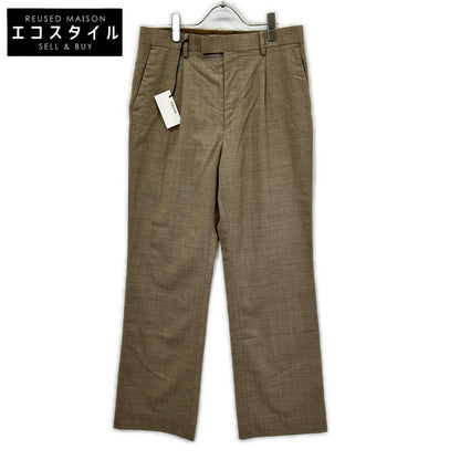 AURALEE オーラリー A25SP03WT 25SS TOP LIGHT BROWN/ベージュ SUPER FINE TROPICAL WOOL SLACKS スラックスパンツ ボトムス