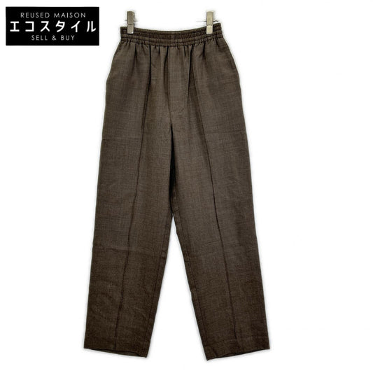 AURALEE オーラリー A23AP04OS 23AW Top Brown/ブラウン SUPER LIGHT WOOL EASY SLACKS スラックスパンツ ボトムス