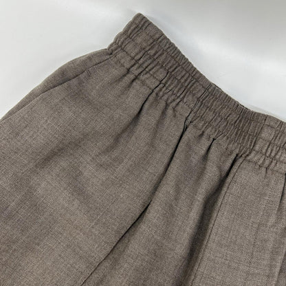 AURALEE オーラリー A23AP04OS 23AW Top Brown/ブラウン SUPER LIGHT WOOL EASY SLACKS スラックスパンツ ボトムス