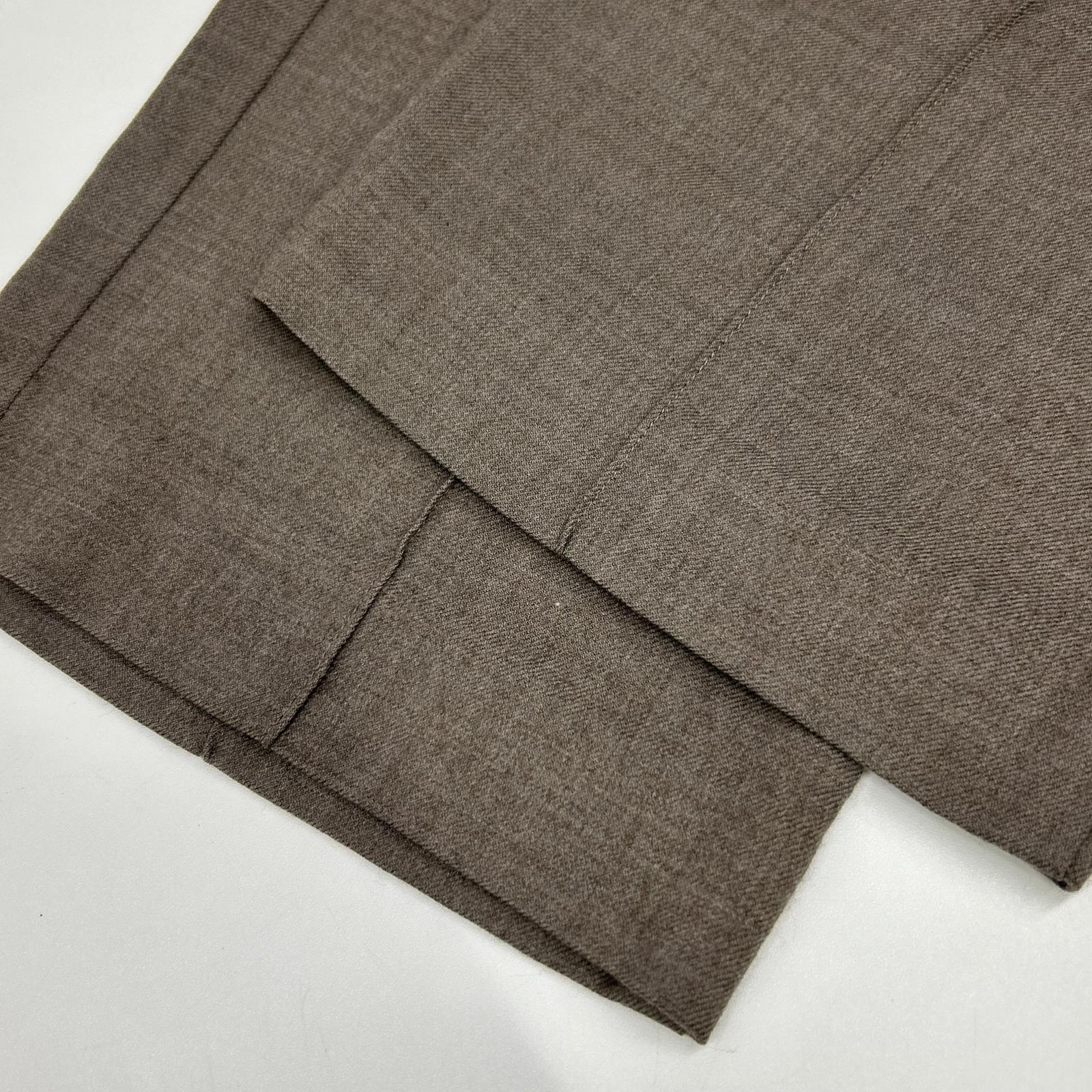 AURALEE オーラリー A23AP04OS 23AW Top Brown/ブラウン SUPER LIGHT WOOL EASY SLACKS スラックスパンツ ボトムス