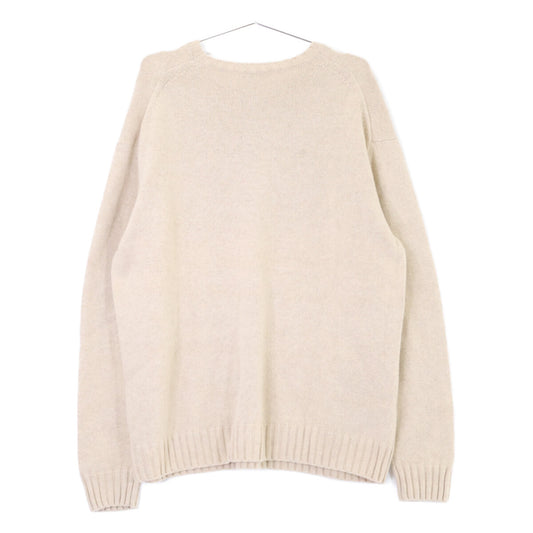 AURALEE オーラリー A20AP02WC COTTON WOOL CASHMERE KNIT P/O クルーネック ニットセーター トップス