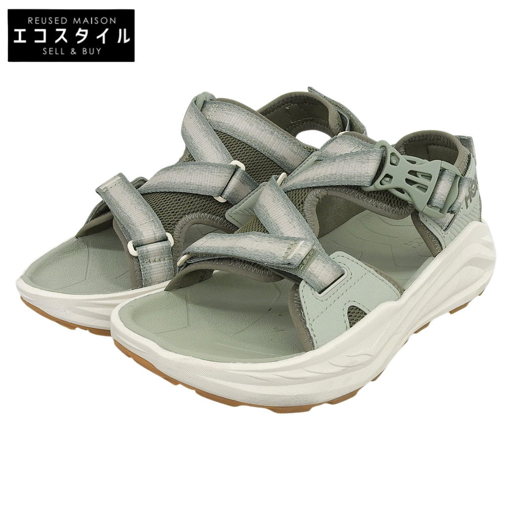 HOKAONEONE ホカオネオネ 新品同様 INFINI HIKE TC ストラップサンダル シューズ メンズ SMILK グリーン 25.5cm 1162570 シューズ