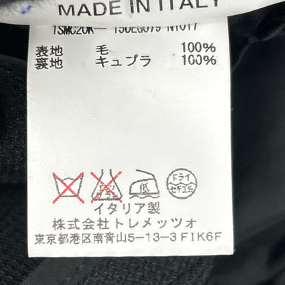 TAGLIATORE タリアトーレ 1SMC20K MONTECARLO/モンテカルロ ブラック ウール100 サイドベンツ ダブルブレスト 6Bテーラードジャケット ジャケット