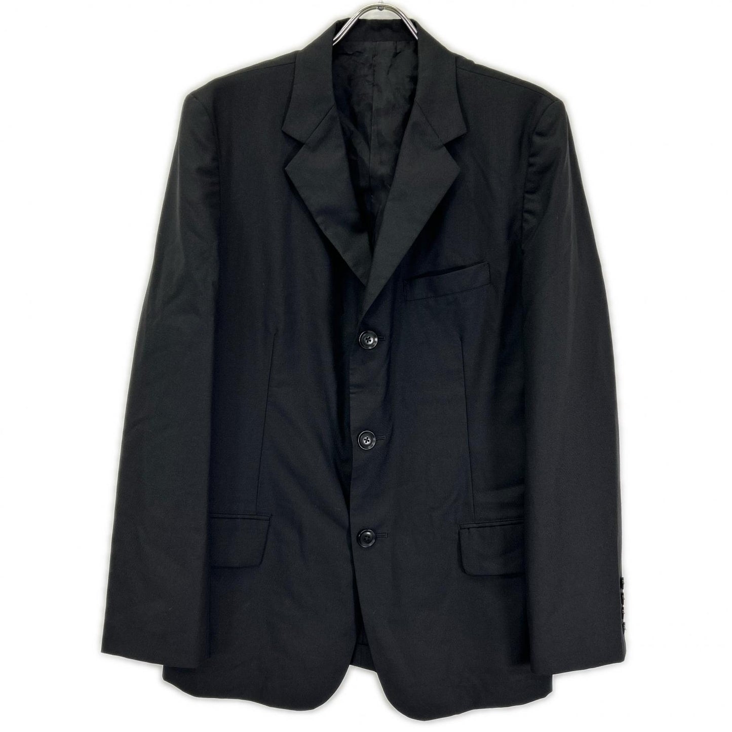 Y's BANG ON! ワイズバングオン YA-J72-158 ブラック ウール No.72Backzipper-Jacket/No.72 バックファスナージャケット ジャケット