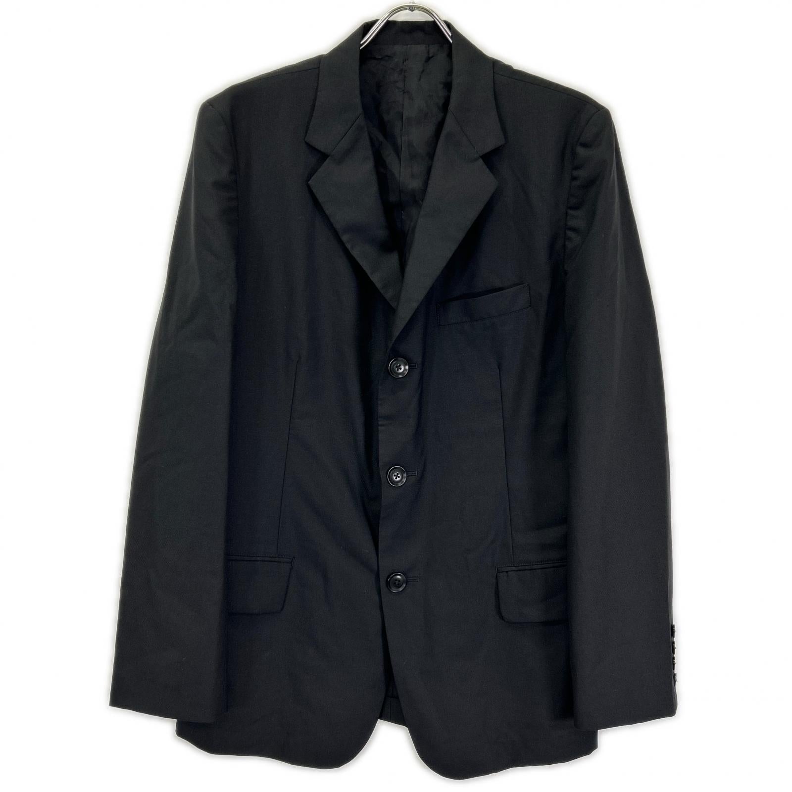 Y's BANG ON! ワイズバングオン YA-J72-158 ブラック ウール No.72Backzipper-Jacket/No.72 バックファスナージャケット ジャケット