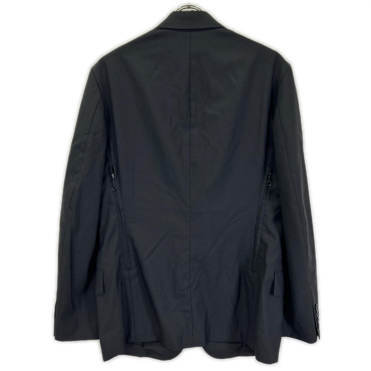 Y's BANG ON! ワイズバングオン YA-J72-158 ブラック ウール No.72Backzipper-Jacket/No.72 バックファスナージャケット ジャケット
