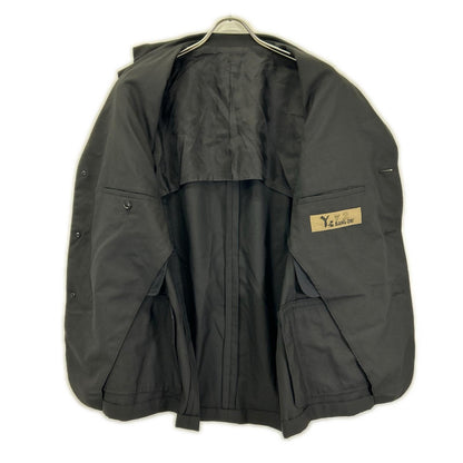 Y's BANG ON! ワイズバングオン YA-J72-158 ブラック ウール No.72Backzipper-Jacket/No.72 バックファスナージャケット ジャケット