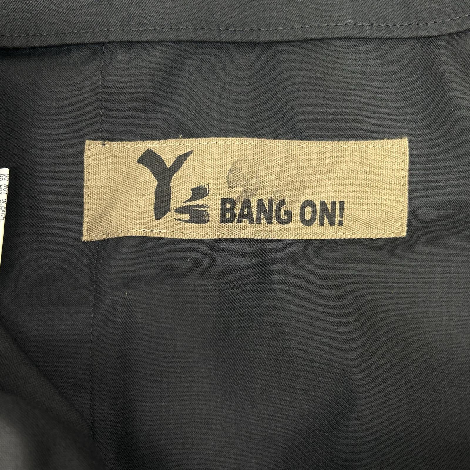 Y's BANG ON! ワイズバングオン YA-P98-158 ブラック ウール 4タックドローストリングバルーンパンツ ボトムス