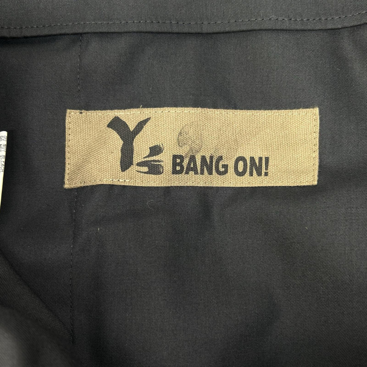 Y's BANG ON! ワイズバングオン YA-P98-158 ブラック ウール 4タックドローストリングバルーンパンツ ボトムス