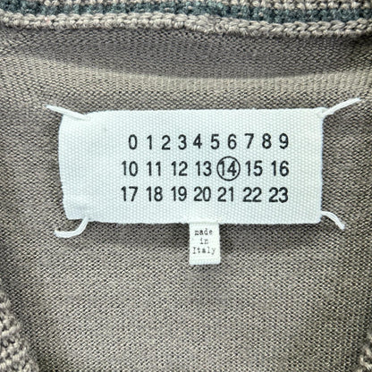 MARTIN MARGIELA マルタンマルジェラ 13年製 S30HA0668 ブラウン クルーネック ロングスリーブニット トップス