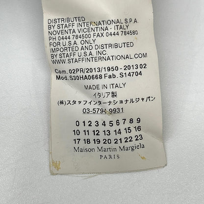 MARTIN MARGIELA マルタンマルジェラ 13年製 S30HA0668 ブラウン クルーネック ロングスリーブニット トップス