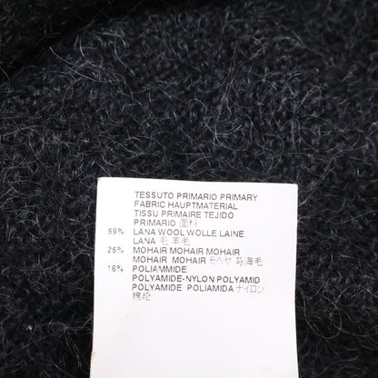 MARTIN MARGIELA 【Domestic authorized】S50HA0600 striped mohair-blend crew-neck knit sweater top
