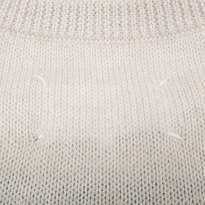 MARTIN MARGIELA 【Domestic authorized】S50HA0600 striped mohair-blend crew-neck knit sweater top